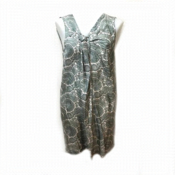 100% silk summer dress 💚🌻 - Picture 1 of 9